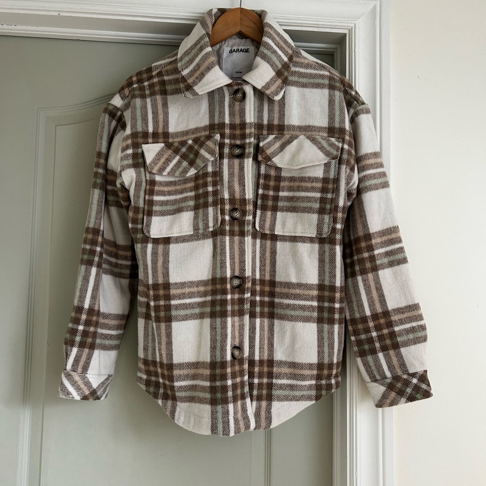Garage Plaid Lined Jacket